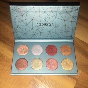 Colourpop eyeshadow palette.